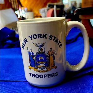 Beautiful New York State Troopers coffee mug